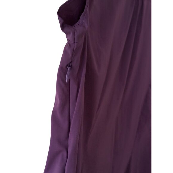 Express Elite Stretch Button Down Shirt Ruffles Short Sleeve Office Corp Core S - Picture 6 of 8